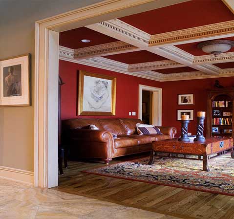 Coffered