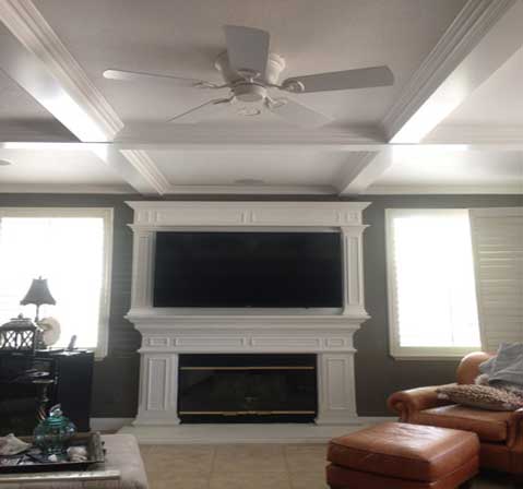 Coffered