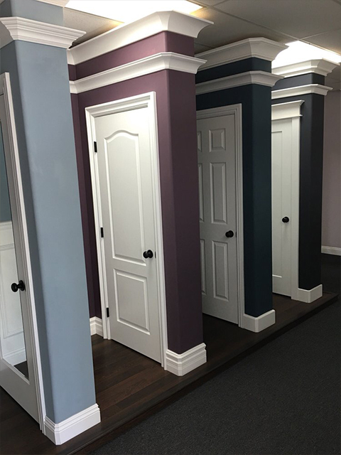 Doors and Mouldings at Our Showroom 